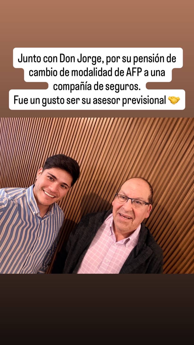 Testimonio de cliente de P. Alejandro Retamales Barraza, asesor previsional