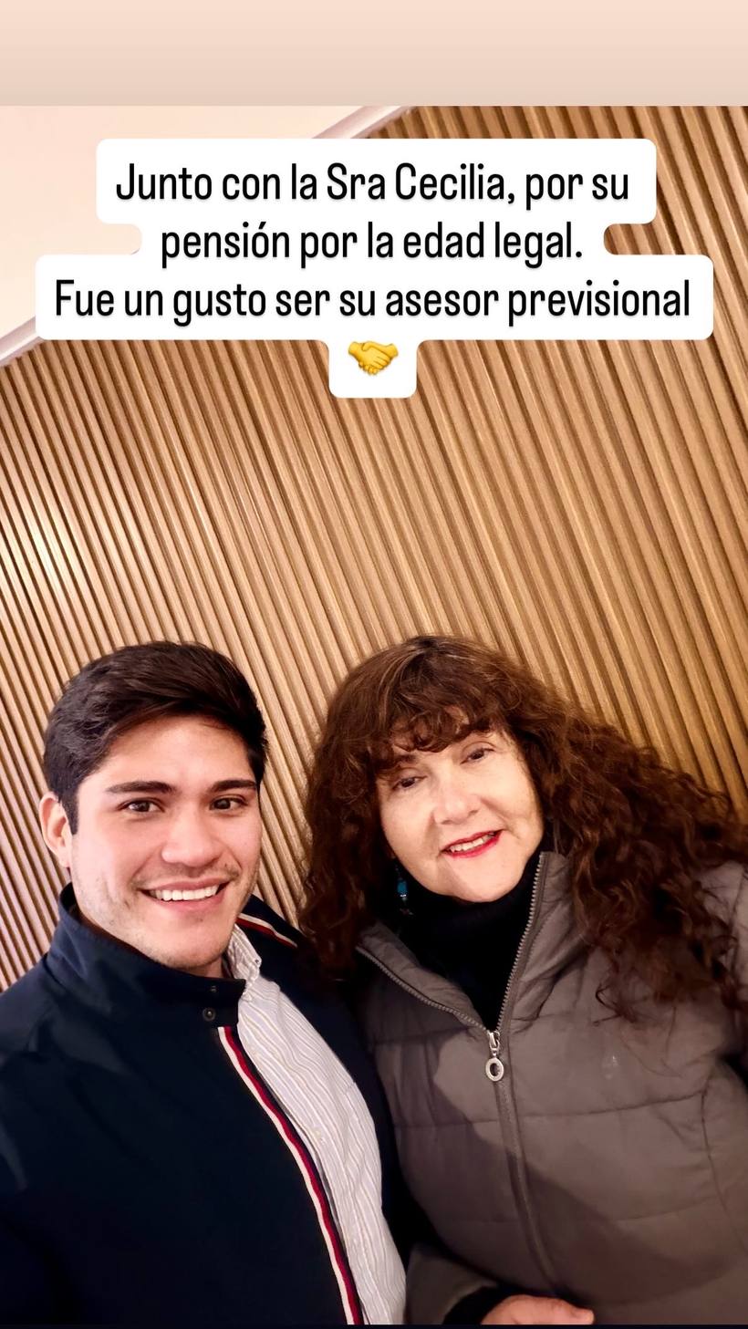 Testimonio de cliente de P. Alejandro Retamales Barraza, asesor previsional